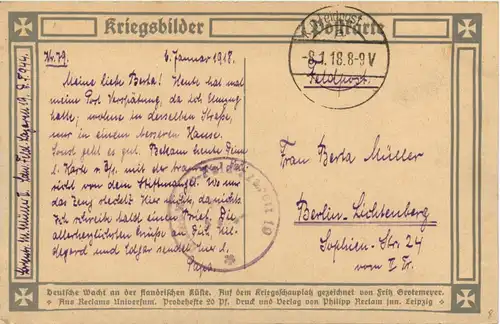 1. Weltkrieg - Feldpost -230630