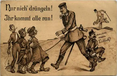 Nur nicht drängeln - Propaganda -271480