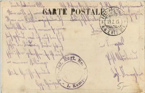 Douai - Le Clocher St. Pierre - Feldpost -262656