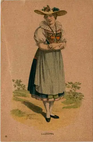 Luzern Tracht -232452
