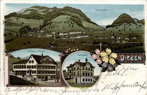 Gruss aus Dicken - Litho -232472