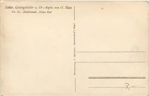 Adolfbaude - Hohes Rad -262896