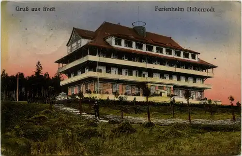 Gruss asu Rodt - Lossburg - Ferienheim Hohenrodt -230894