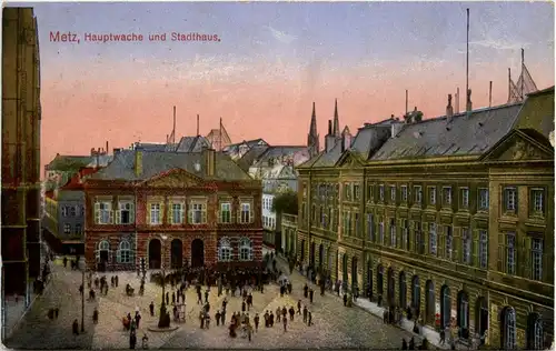 Metz - Hauptwache und Stadthaus -262822