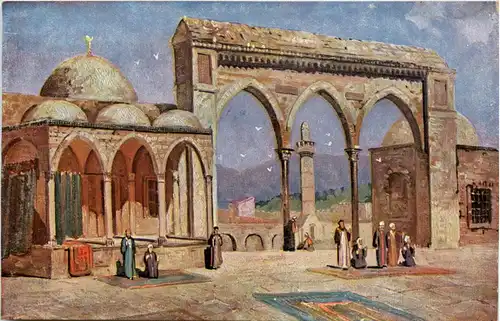 Jerusalem - Plattform des Felsendoms -262904