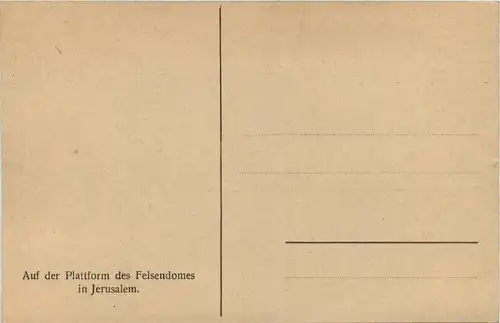 Jerusalem - Plattform des Felsendoms -262904
