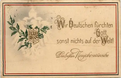 Neujahr - Wir deutschen fürchten Gott -262222