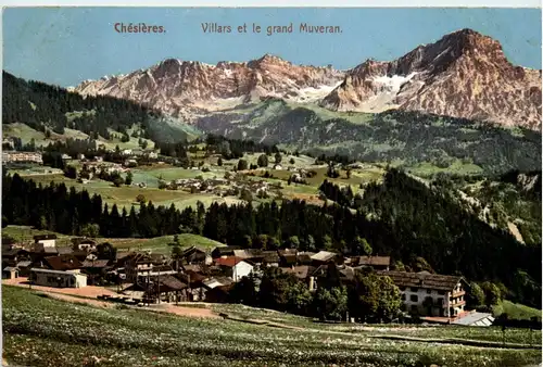 Chesieres - Villars et le grand Muveran -271986