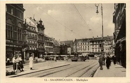 Saarbrücken - Marktplatz -263312