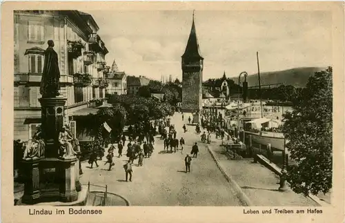 Lindau - Leben und Treiben am Hafen -263242