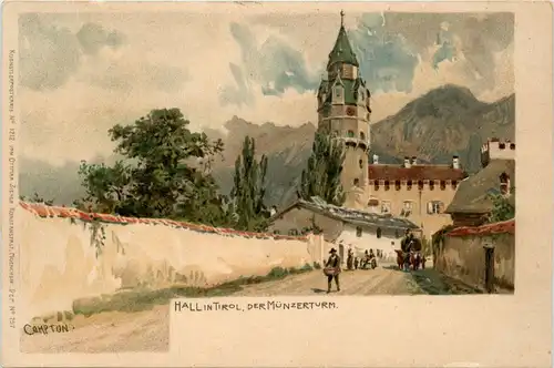 Hall in Tirol - Litho -262544