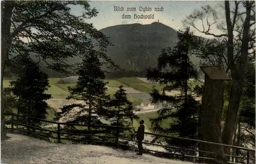 Blick vom Oybin nach dem Hochwald -263454