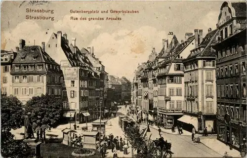 Strassburg - Rue des grandes Arcades - Feldpost -262610