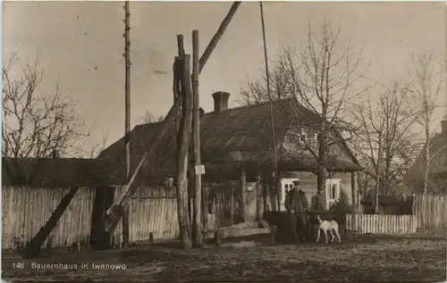 Bauernhaus in Iwanowo - Feldpost -262334