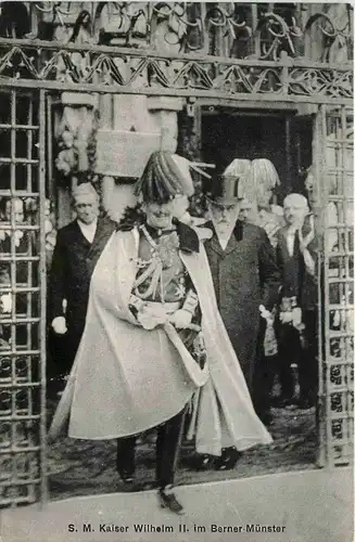 Kaiser Wilhelm II im Berner Münster -232390