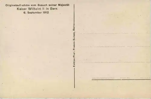 Kaiser Wilhelm II im Berner Münster -232390