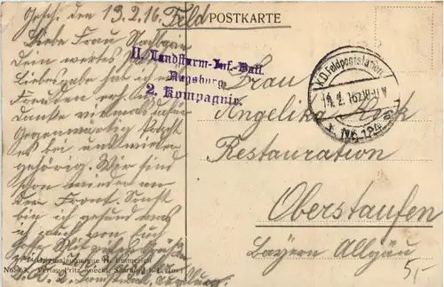 Cirey 1915 - Feldpost -262630