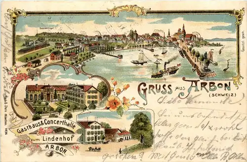 Gruss aus Arbon - Litho -232480
