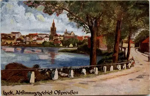 Lyck - Abstimmungsgebiet Ostpreussen -262648