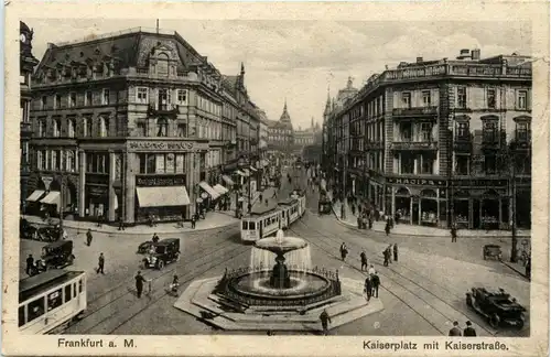 Frankfurt - Kaiserplatz mit Kaiserstrasse -263368