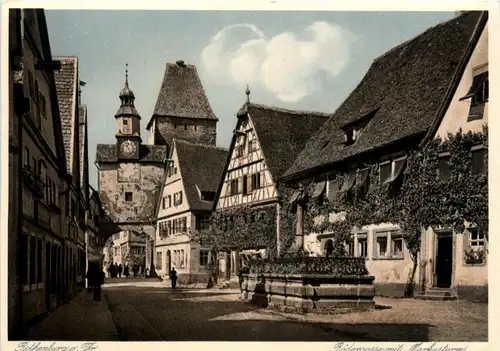 Rothenburg o. Tbr - Rödergasse -263442