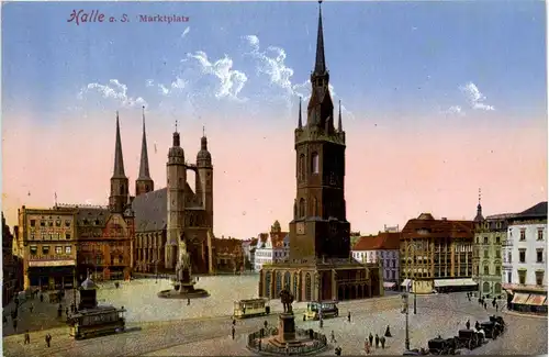 Halle - Marktplatz -263464