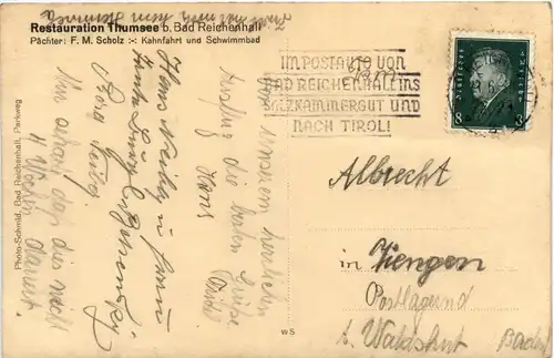 Restauration Thumsee - Bad Reichenhall -263702