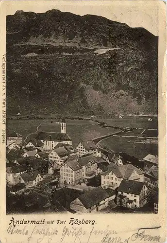 Andermatt mit Fort Räzberg -272680