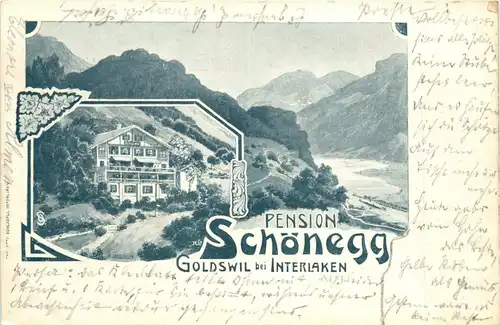 Goldswil bei Interlaken - Pension Schönegg -272718