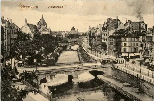 Strassburg - Illpanorama - Feldpost -262802