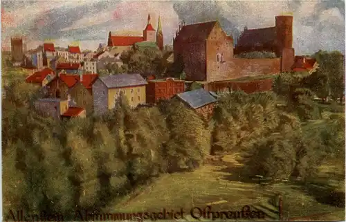 Allenstein - Abstimmungsgebiet Ostpreussen -262866