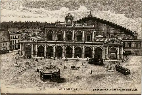 Lille - La gare - Feldpost -262578