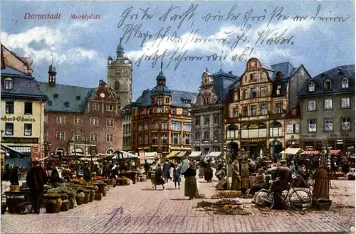 Darmstadt - Marktplatz -264176