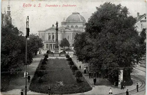 Halle Saale - Siegessäule -263336