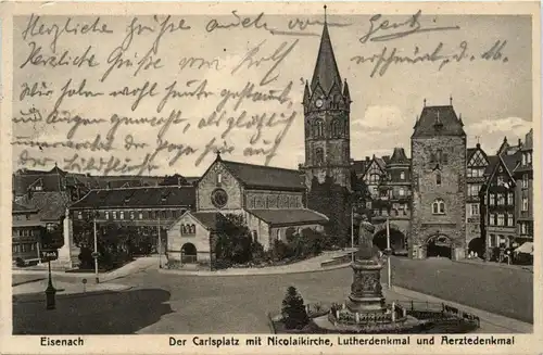 Eisenach - Der Carlsplatz -263150