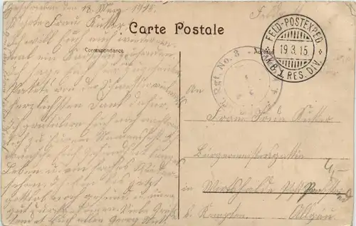 Douai - Rue de la Mairie - Feldpost -262682