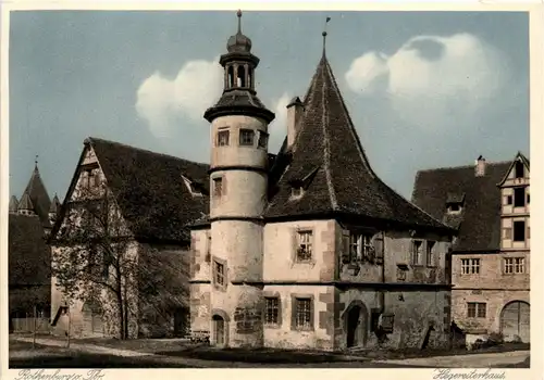 Rothenburg o. Tbr - Hegereiterhaus -263434