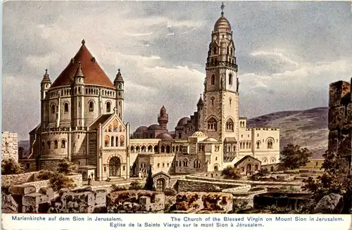 Jerusalem - Marienkirche auf dem sion -262762