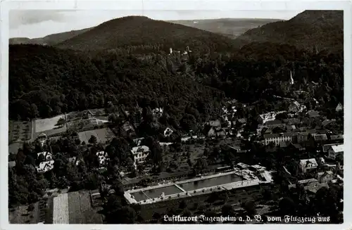 Jugenheim vom Flugzeug aus -263510