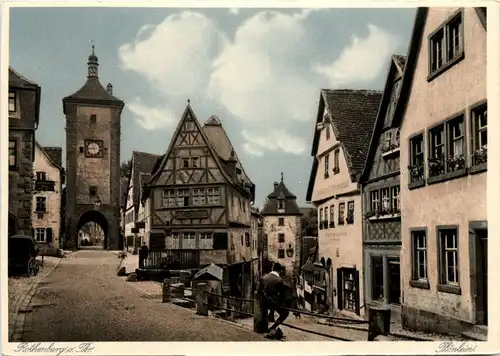 Rothenburg o. Tbr - Plönlein -263432