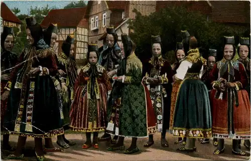 Hessische Trachten -263626