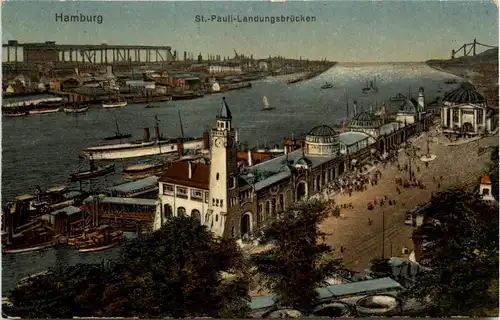 Hamburg - St. Pauli Landungsbrücken -263584