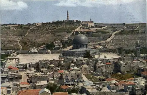 Jerusalem - Tempelplatz mit Felsenmoschee -264362