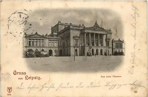 Gruss aus Leipzig - Das neue Theater -264610