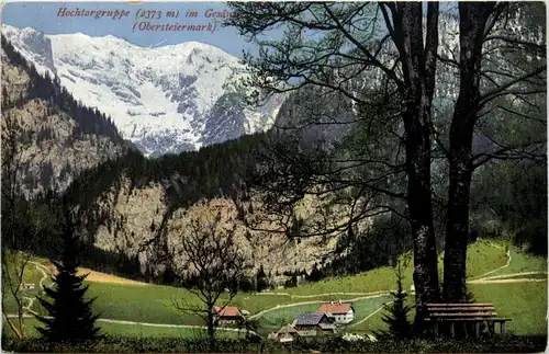 Admont/Steiermark - Admont, Hochtorgruppe im Gesäuse -310698