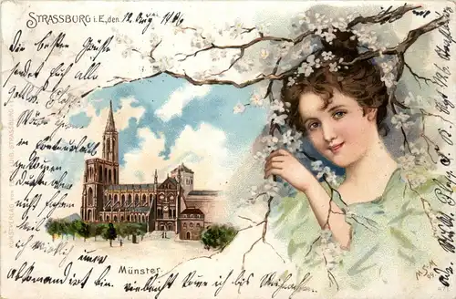 Strassburg - Litho -264760