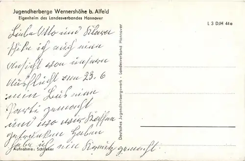 Jugendherberge Wermeshöhe bei Alfeld -263902