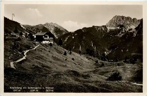 Kreuzberg mit Soiernspitze -263916