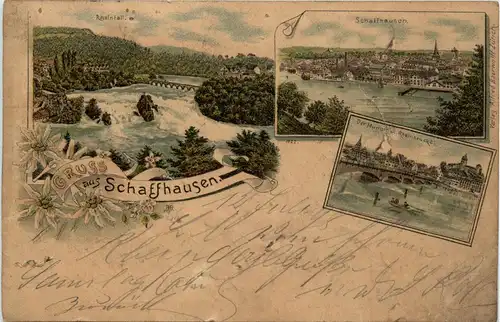 Gruss aus Schaffhausen - Litho -264946