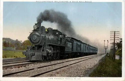 Baltimore & Ohio Railroad - Royal Blue -262676